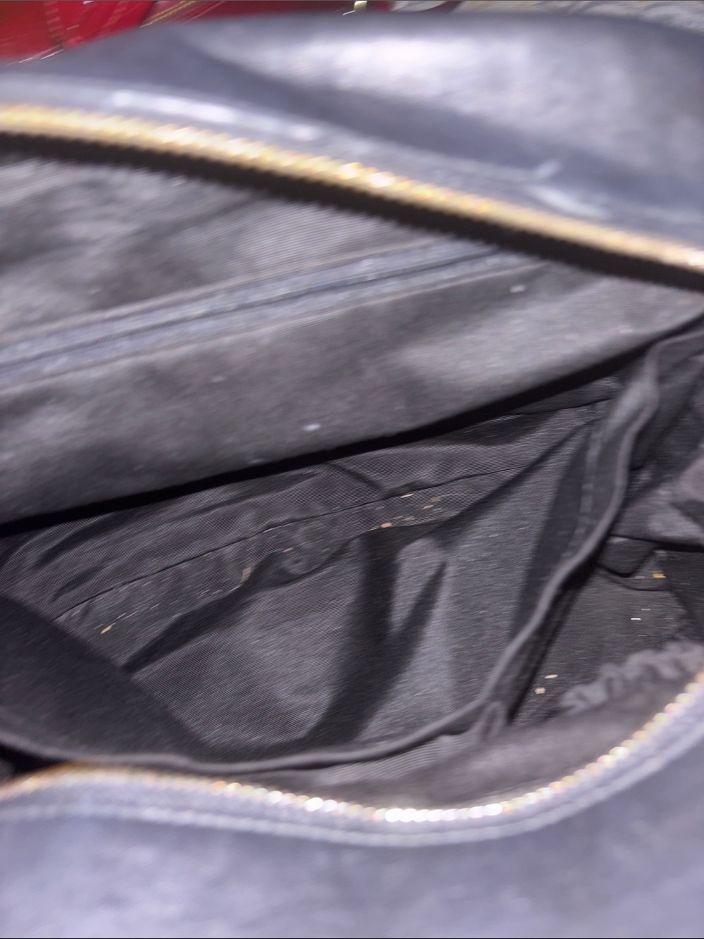 Coach Addison F18374 Black Leather Pleated Satchel with Removable Strap - Picture 11 of 11